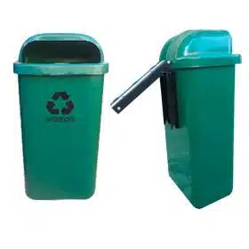 Papeleira Coleta P/ Postes 50 Litros