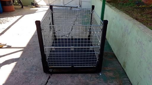 Rack Pallet Aramado 100x120x94 Fundo em Chapa