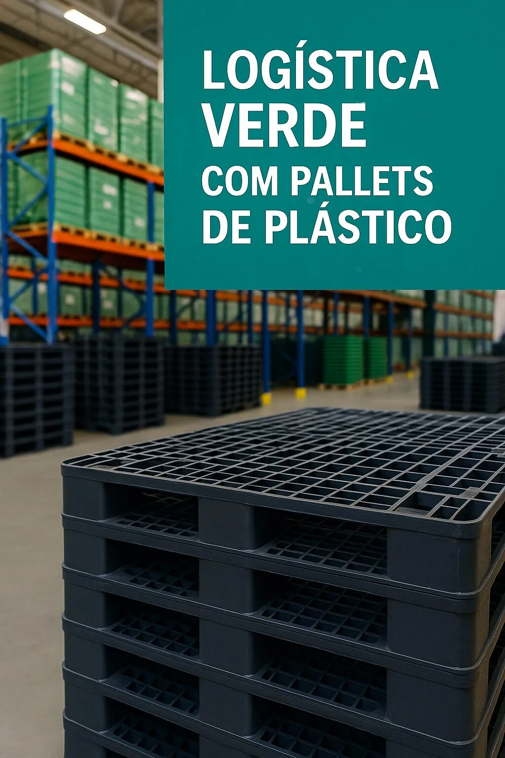 Pallet de Plástico Sustentável