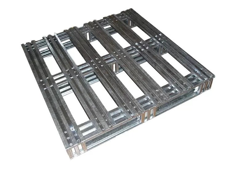 Pallets de Aço para Cargas Pesadas