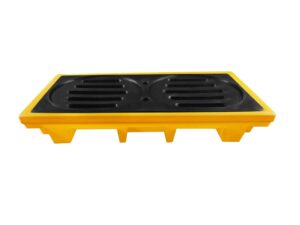 Pallet de contenção baixo para 2 tambores 150 L Baixo