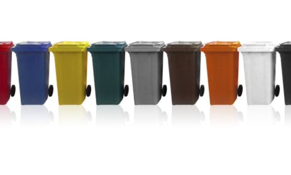 Lixeira Carrinho Coletor 120L