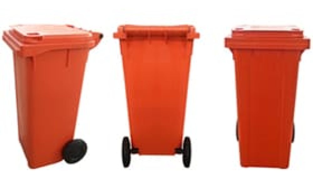 Lixeira Carrinho Coletor 120L