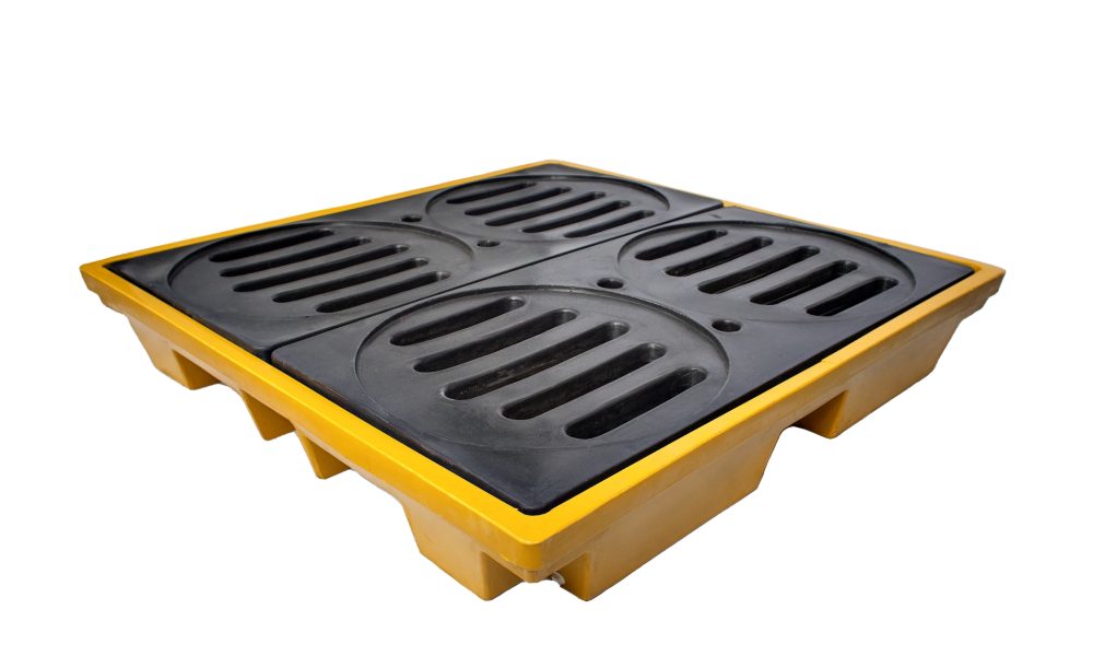 Pallet contenção 4 tambores 150L (1)