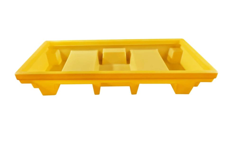 Pallet de contenção baixo para 2 tambores 150 L Baixo