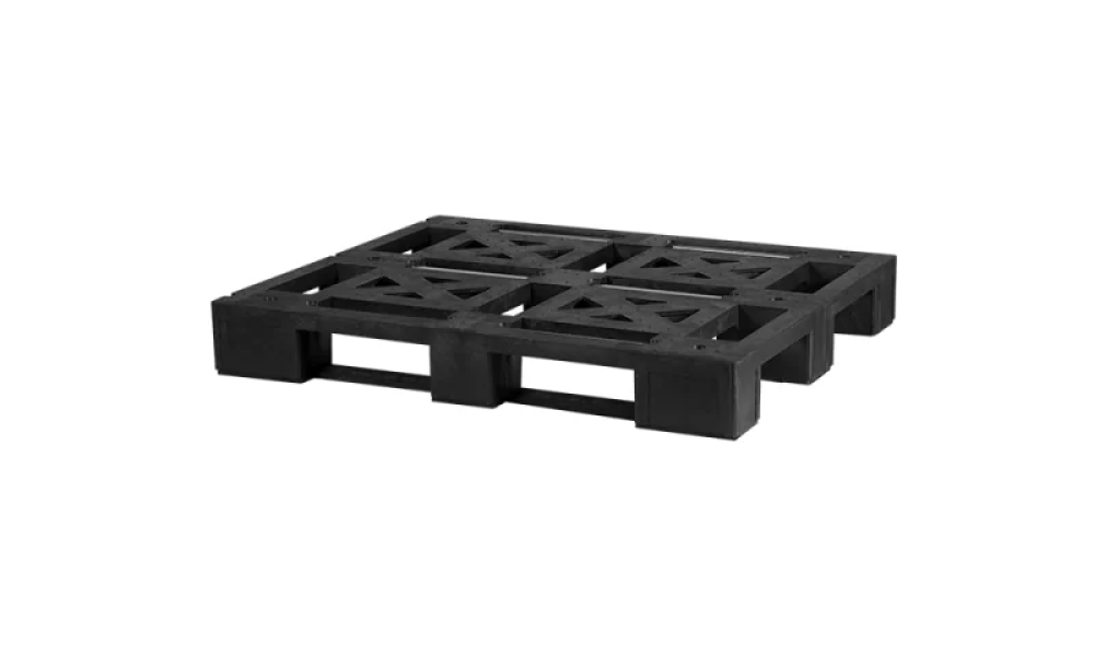 Pallet Plástico 100×120×15 (Travado com Alma de Aço)