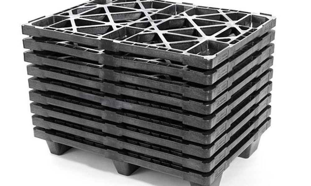 Pallet Plástico 80×70×14 Leve e Encaixável