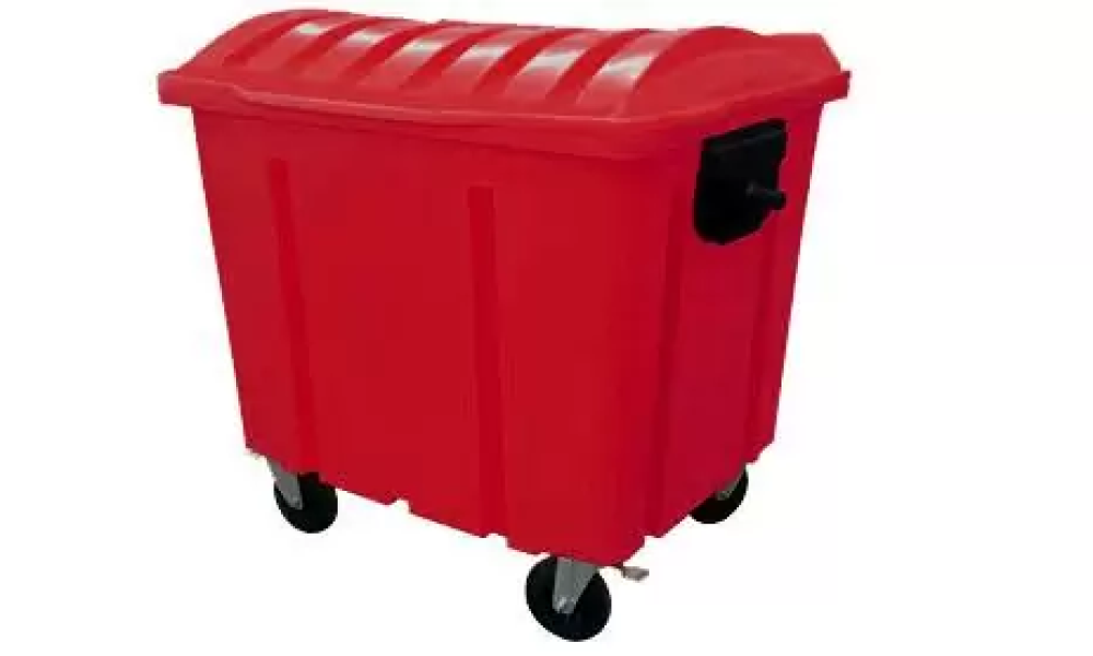 Container Lixo 1000L Coleta C/ Rodas