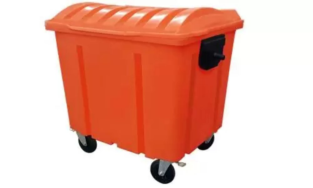 Container Lixo 1000L Coleta C/ Rodas