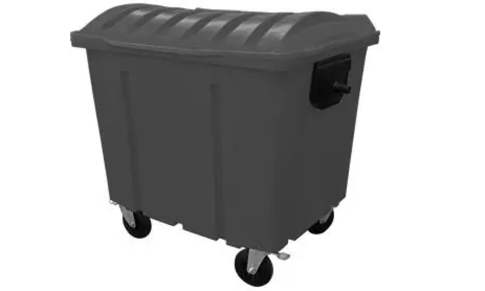 Container Lixo 1000L Coleta C/ Rodas