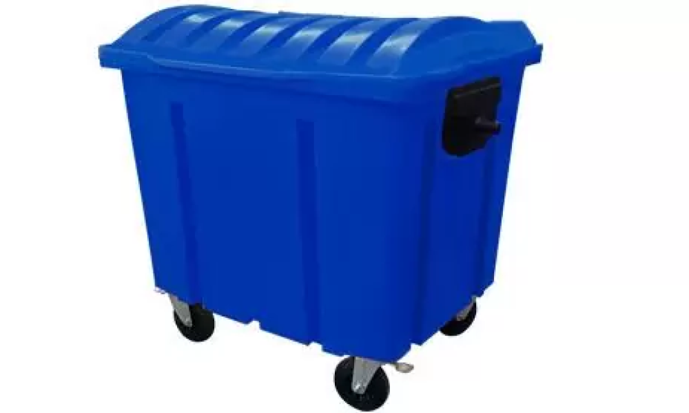 Container Lixo 1000L Coleta C/ Rodas