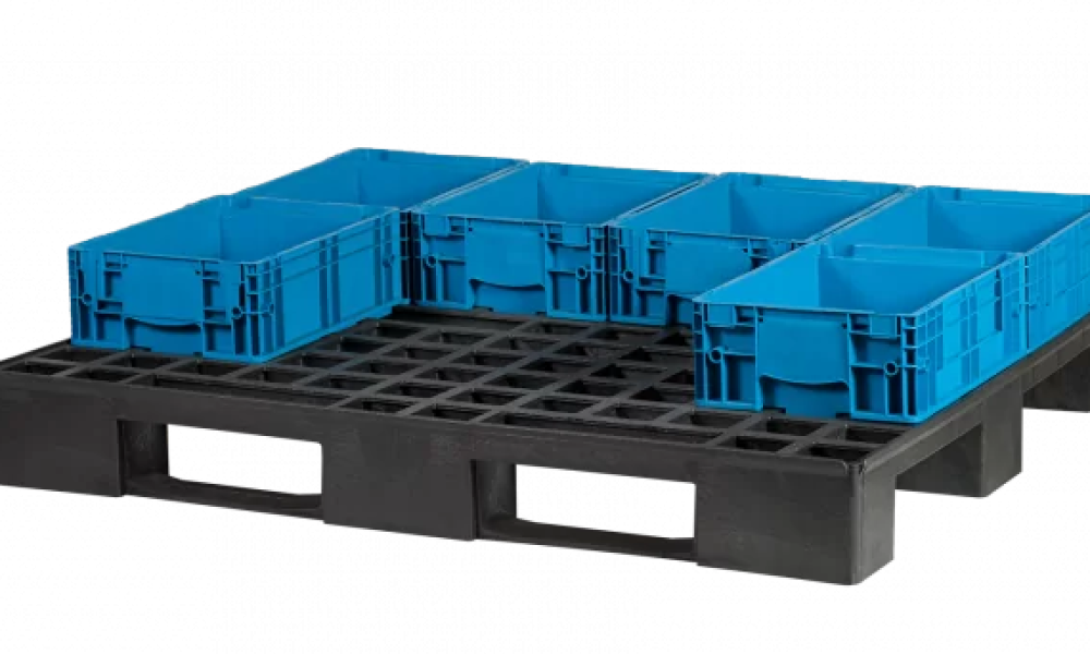 Pallet Plástico 100×120×15 KLT