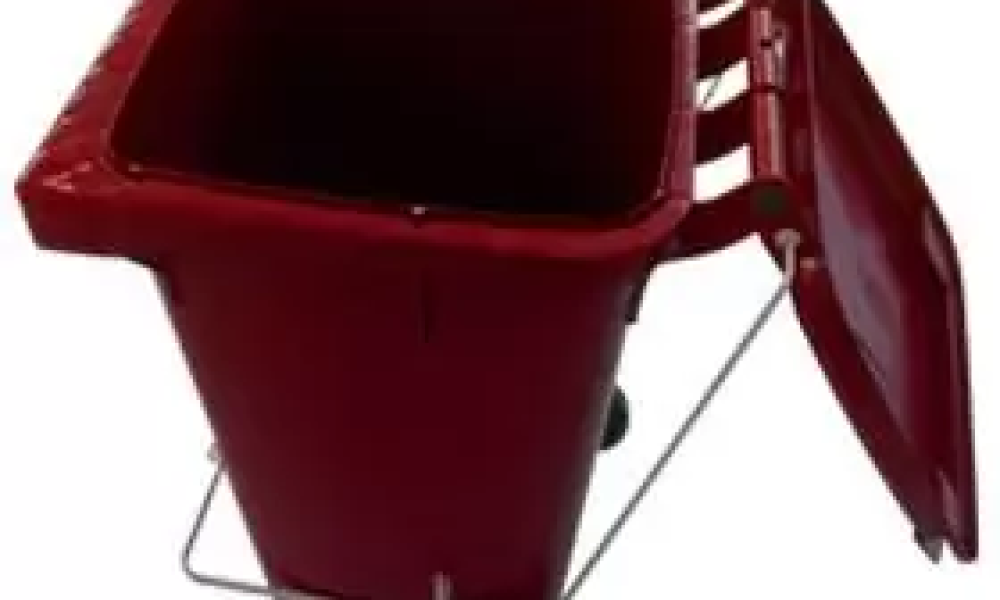 Lixeira Carrinho Coletor 240L