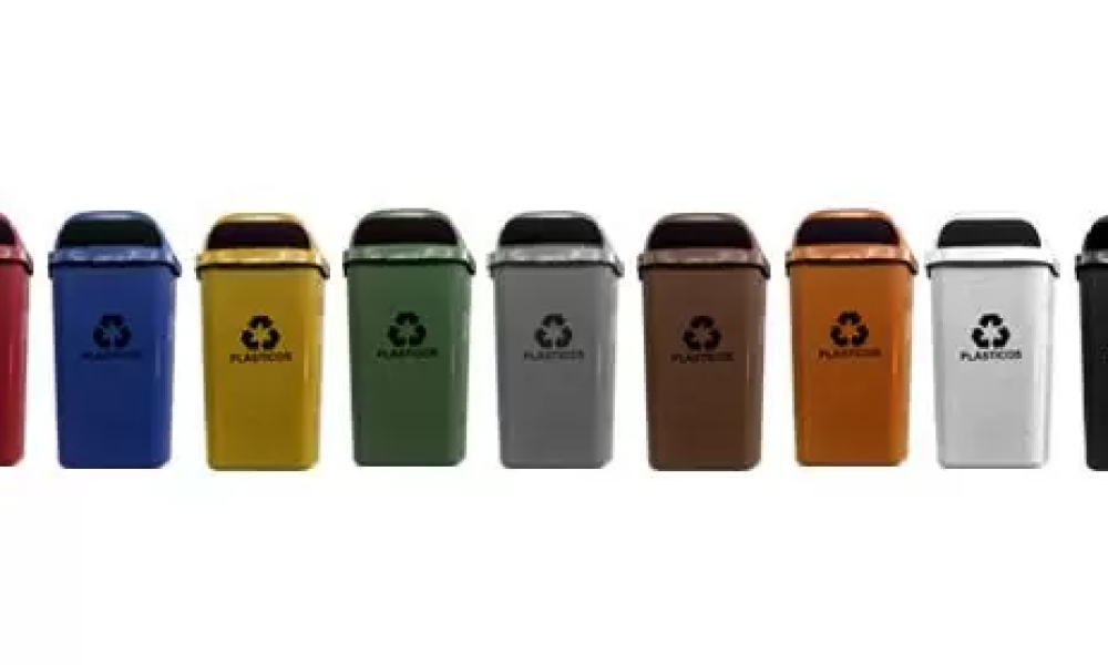 Papeleira Coleta Postes 50 Litros